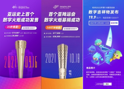 亞運在中國 數字特許商品上線，珍藏賽事中的中國故事